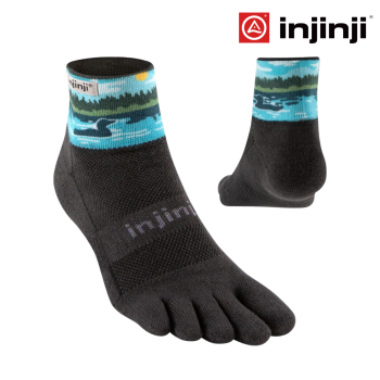 INJINJI - Artised Design Men's Mini Crew Coolmax - Loon